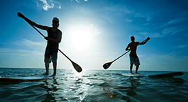 Free Paddle Board with every boat rental